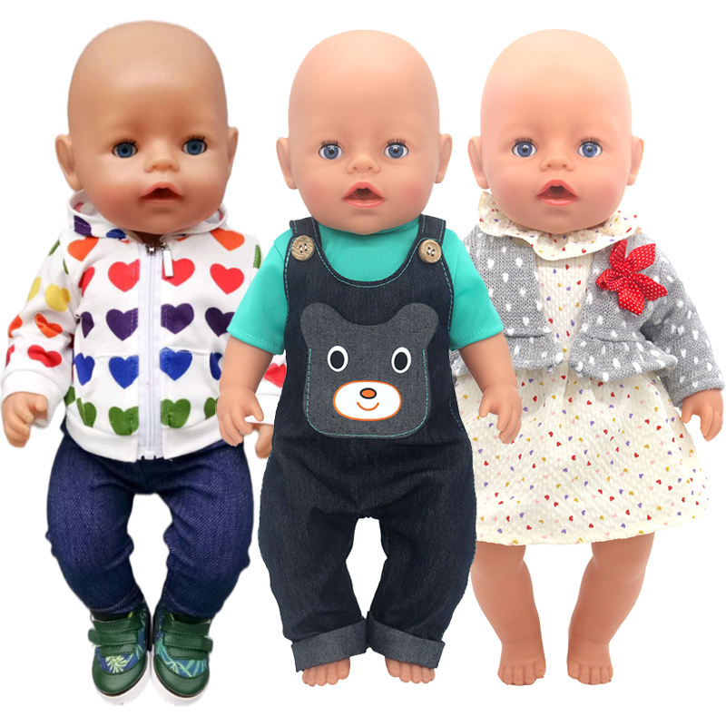 Baby Products Resale - 43cm Baby New Born Doll Clothes
