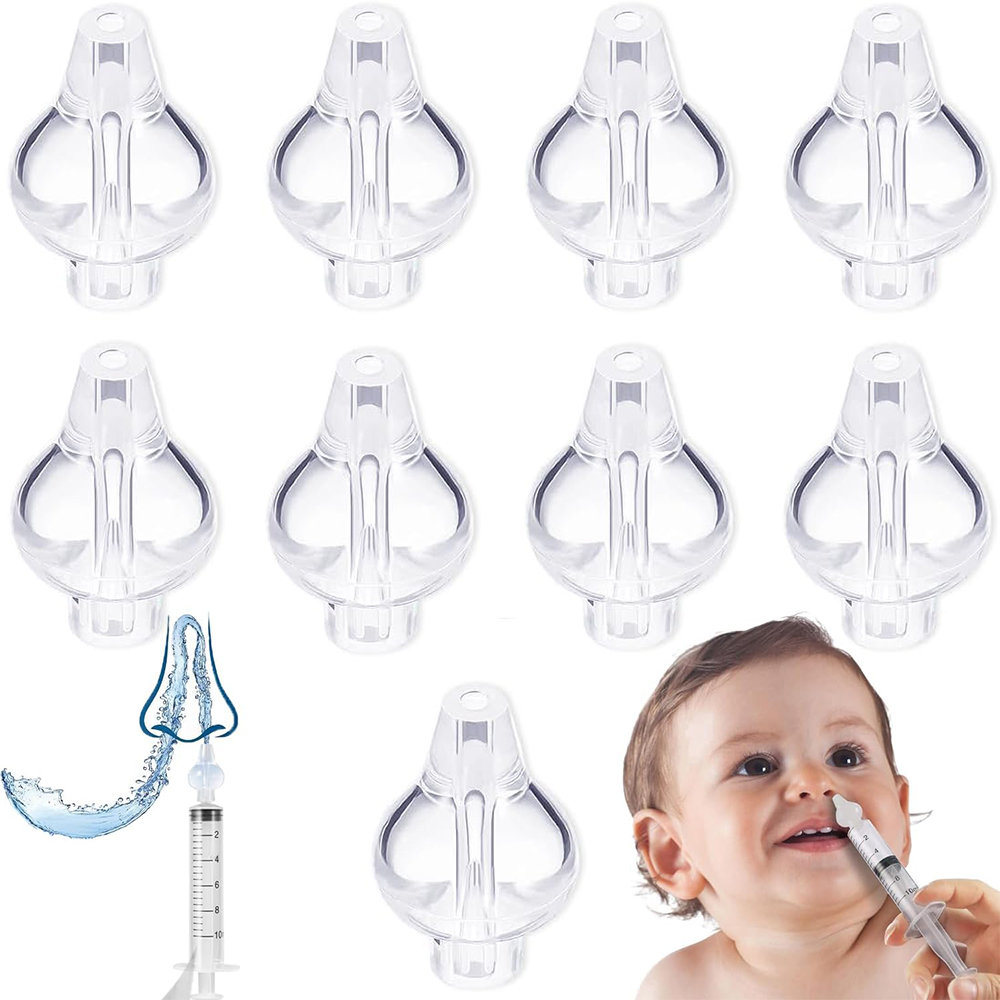 Baby Nose Cleaner - Tappo per siringa nasale riutilizzabile, per