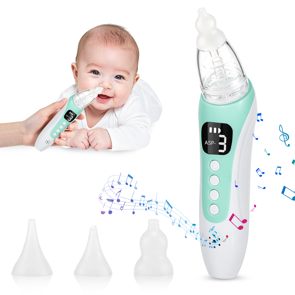 Baby Nose Cleaner - Aspiratore Nasale Elettrico per Neonati, Versione