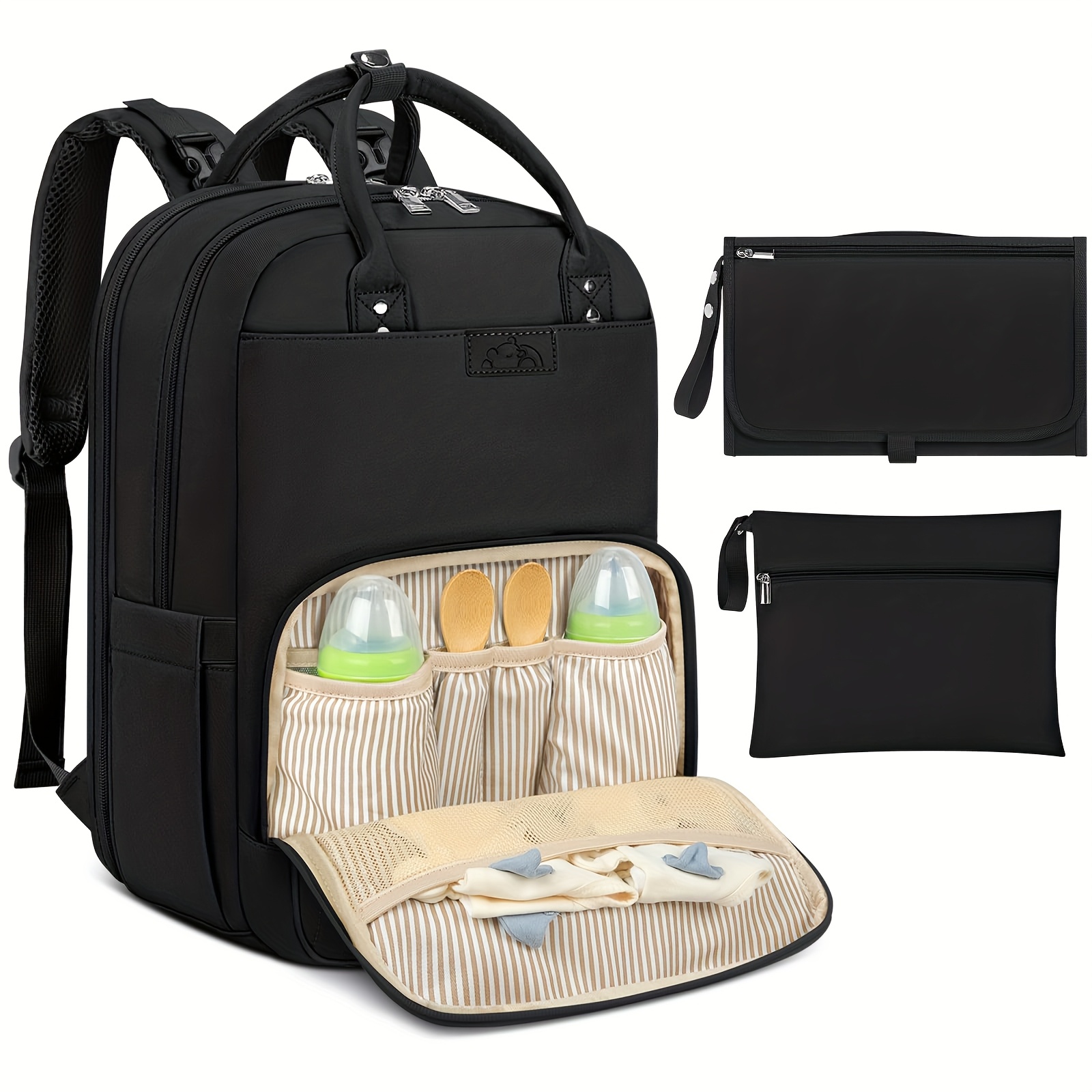 Diaper Changing Mat - NEWHEY Zaino per fasciatoio con fasciatoio