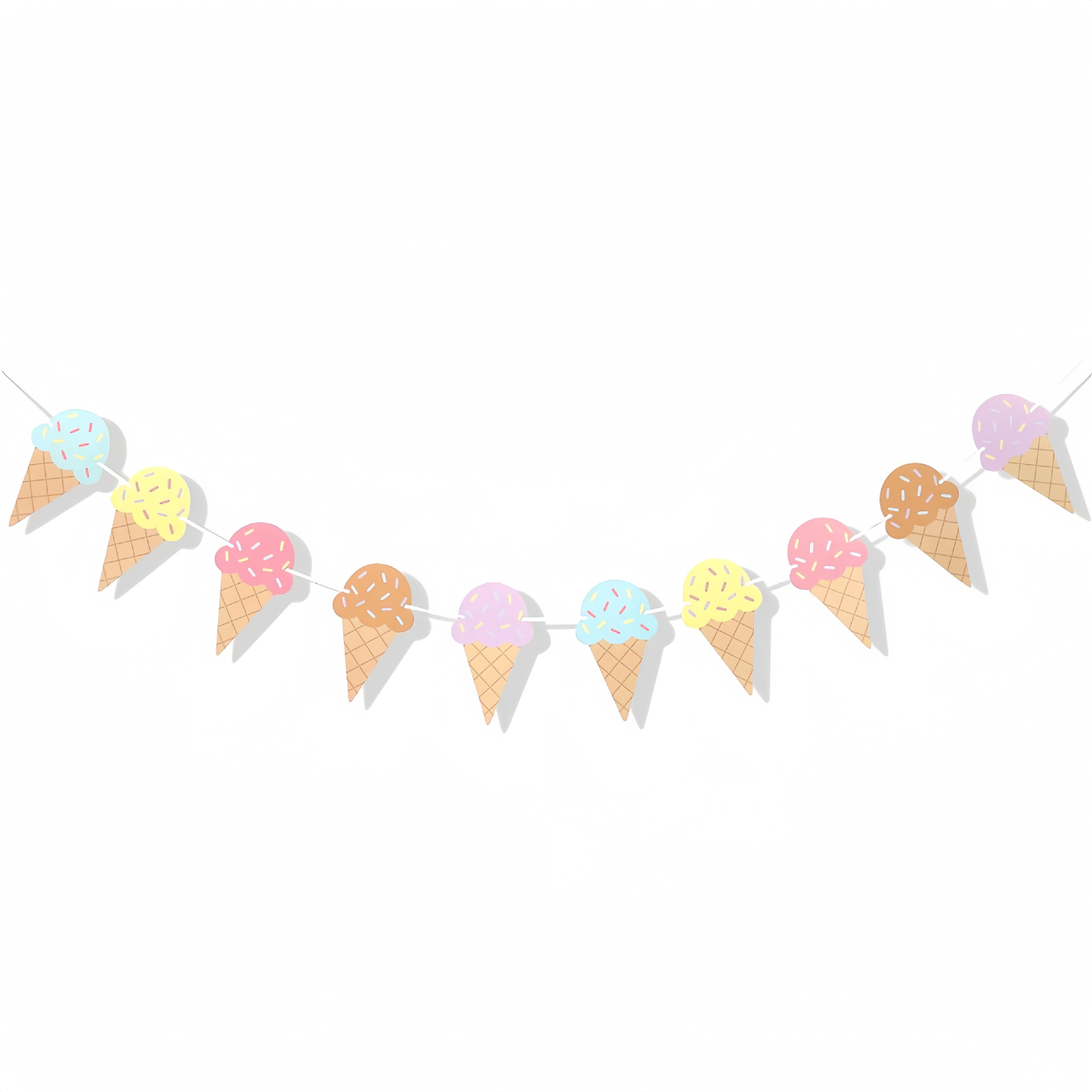 Baby Products Lotion - Striscione in Carta a Tema Gelato