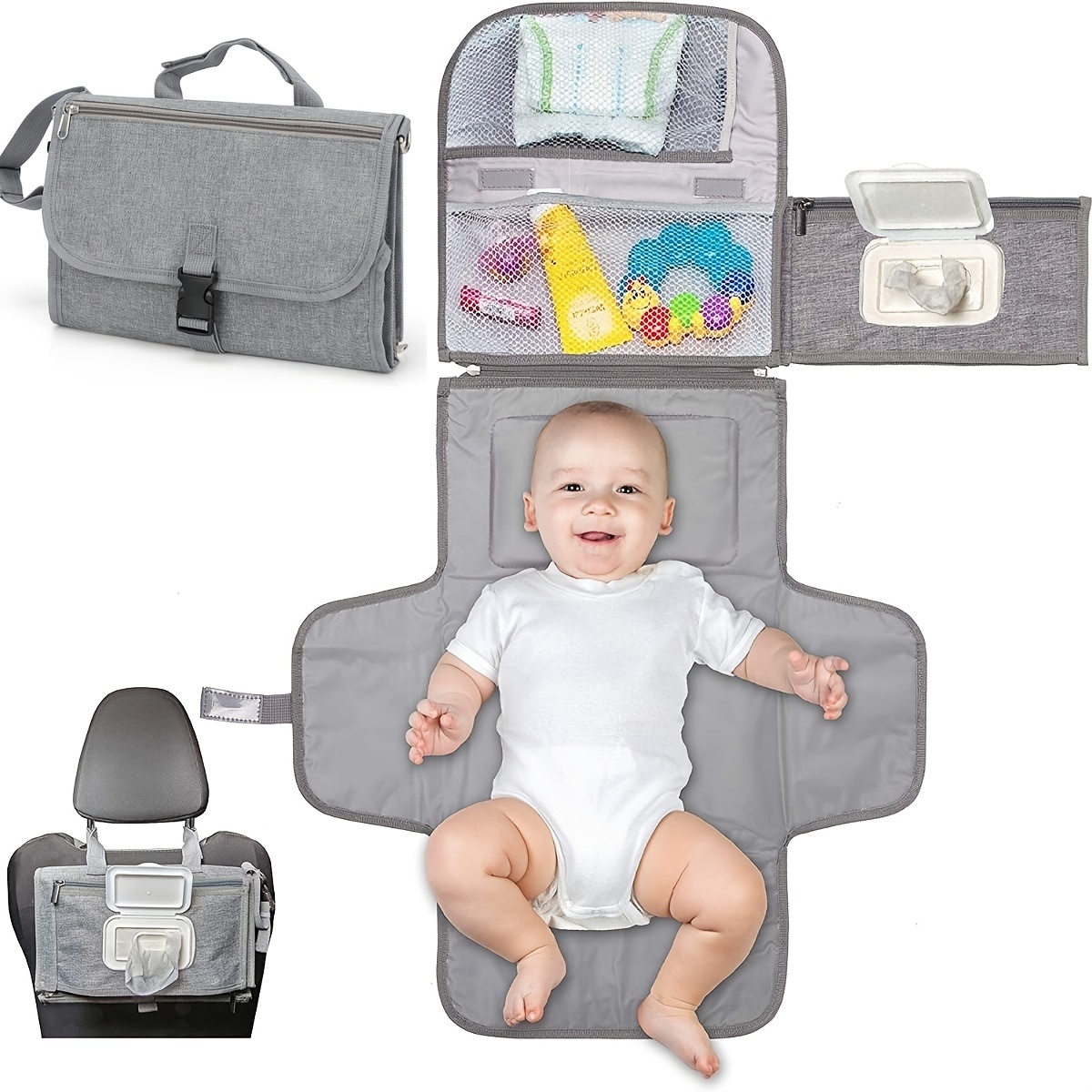 Diaper Changing Mat - L'ultimo fasciatoio e cestino appeso per