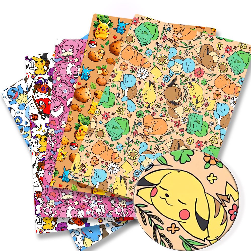 Baby Products In Japan - Pokemon Cartoon Fabric140 * 50cm Cucito