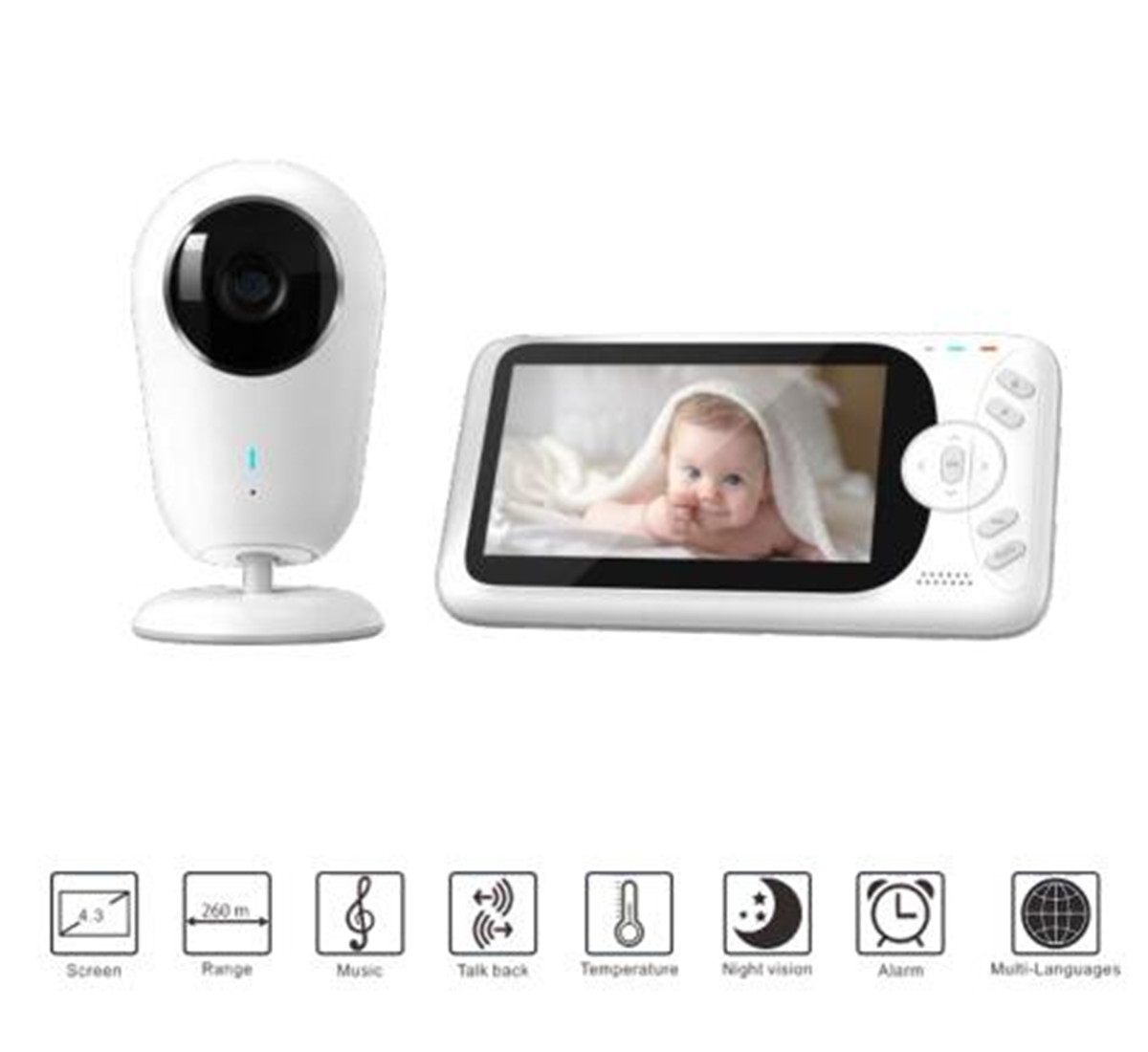Baby monitor wireless Full HD  - Wireless Baby Monitor recensione e prezzo