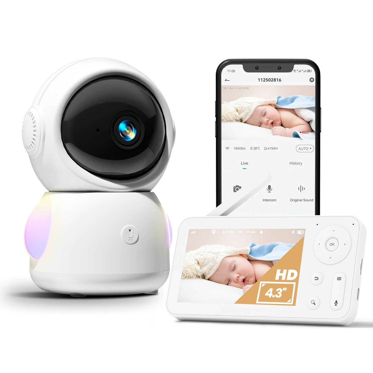 Monitor per Bambini con Scherm - Wireless Baby Monitor recensione e prezzo
