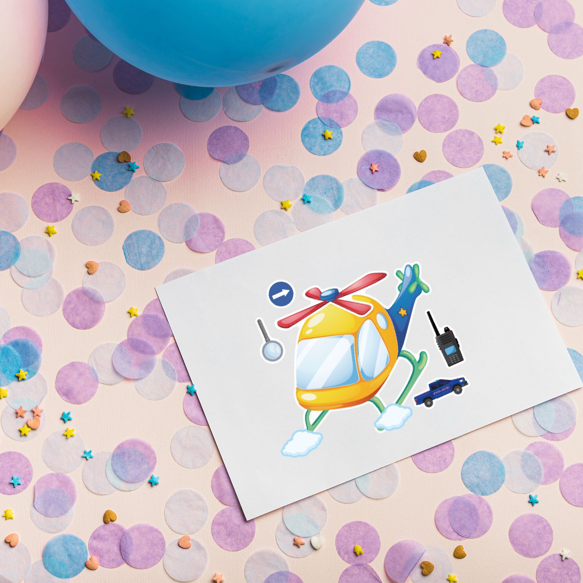 16 fogli Cartoon Vocazione Tem - Baby Products Gift recensione e prezzo