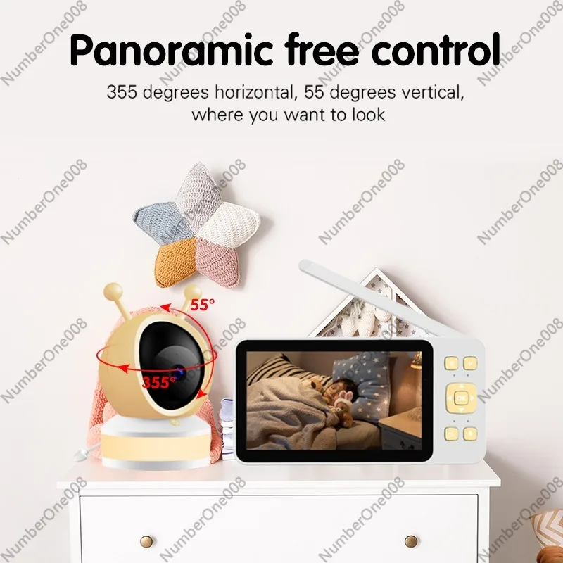 Monitor per Bambini HD da 5 Po - Wireless Baby Monitor recensione e prezzo