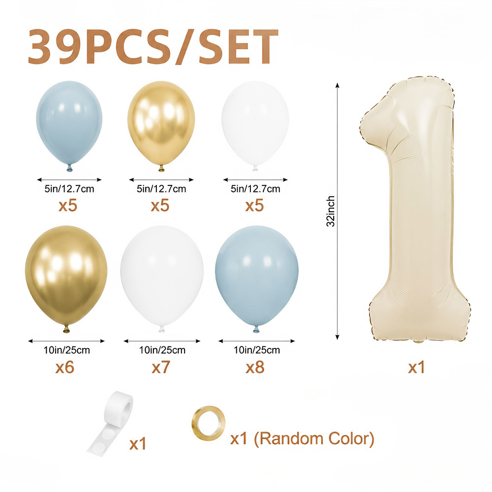 Set di 39 Palloncini con Numer - Baby Products Lotion recensione e prezzo