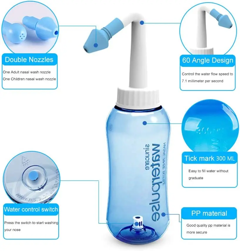 Irrigatore nasale da 300ml 500 - Baby Nose Cleaner recensione e prezzo